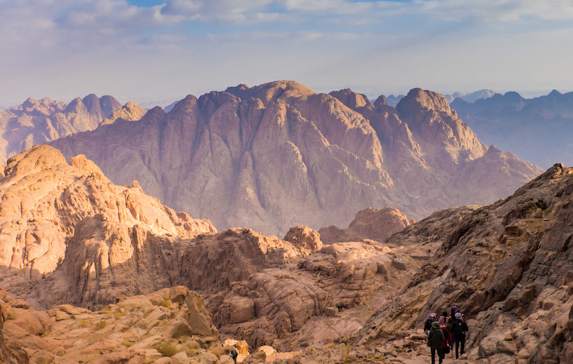 The biblical Mountain Sinai